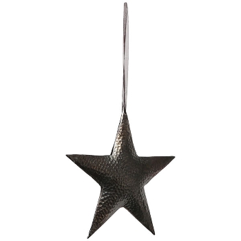 SternHänger Sobre, schwarz, Aluminium, 25x2x25 cm
