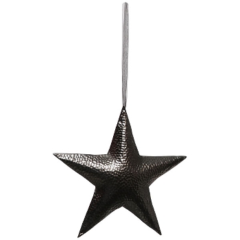SternHänger Sobre, schwarz, Aluminium, 30x3,5x30 cm