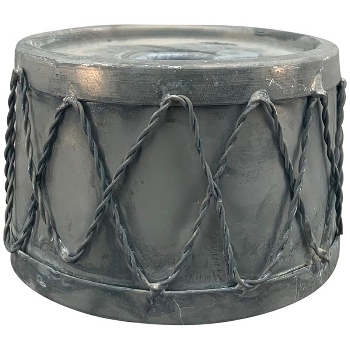 KerzenHalter Junker, zink, Metall, 9x9x5 cm