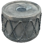 KerzenHalter Junker, zink, Metall, 9x9x5 cm