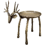 RentierTeeLichtHalter Doré, gold, Metall, 10x15,5x17 cm