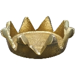 KerzenHalter Doré, gold, Aluminium, 8,5x8,5x3 cm