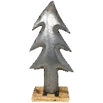 Baum Antiquité, Metall/Holz, 27x10x55 cm