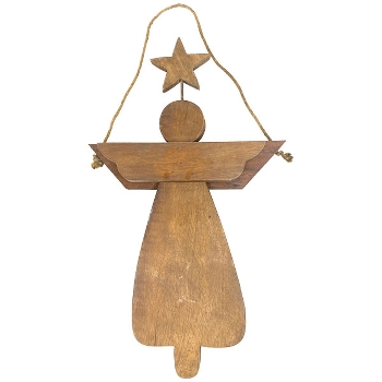 EngelHänger Dost, Holz, 37x8x59 cm