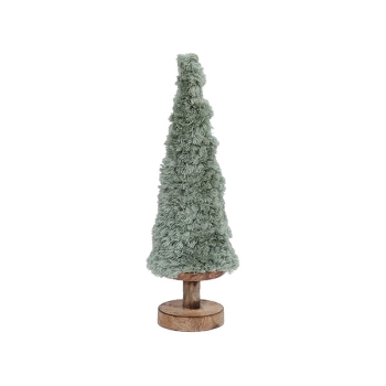 Baum Dans, grün, Baumwolle/Polyester, 11x11x38 cm