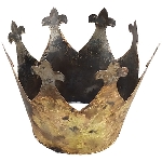 Krone AZA, Metall, 12x12x16 cm