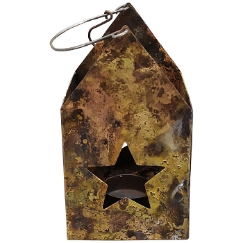 HausWindLicht Tôle, Metall, 10x10x15 cm