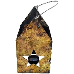 HausWindLicht Tôle, Metall, 12x11x19 cm