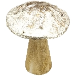 Pilz Dost, Holz, 13x13x16 cm