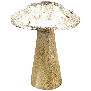 Pilz Dost, Holz, 13x13x16 cm