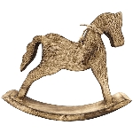 SchaukelPferd Dost, Holz, 30x4x25 cm