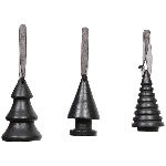 BaumHänger Sobre, schwarz, Holz, 6x6x9,5 cm