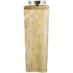 TeeLichtHalter Dost, Holz, 10x10x32 cm