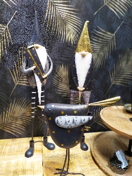 Santa ArtFerro, Metall, 13x10x60 cm