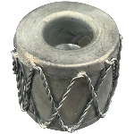 KerzenHalter Junker, zink, Metall, 5x5x4 cm