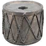 KerzenHalter Junker, zink, Metall, 7x7x5,5 cm