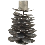 KerzenHalter Junker, zink, Metall, 7x7x10 cm