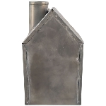 KerzenHalter Junker, zink, Metall, 7x6,5x12 cm