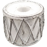 KerzenHalter ClairBlanc, weiß, Metall, 7x7x5,5 cm