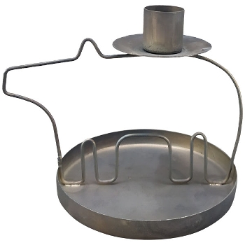 Kerzenhalter Junker, zink, Metall, 14x10x11 cm