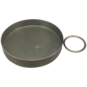 Tablett Junker, Metall, 20,5x16x5,5 cm