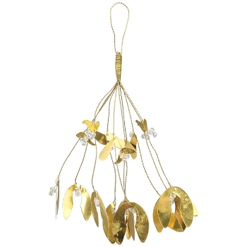 Hänger Doré, gold, Metall, 38 cm