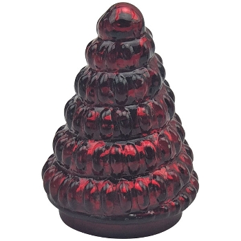TannenBaum Vitreous, rot, Glas, 6,5x6,5x10 cm