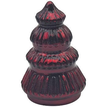 TannenBaum Vitreous, rot, Glas, 6,5x6,5x10 cm
