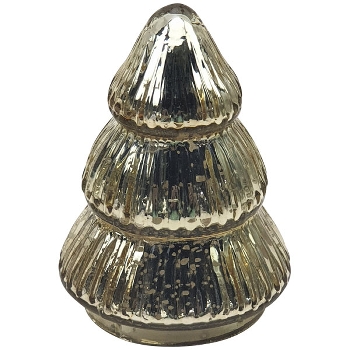 TannenBaum Vitreous, champagner, Glas, 8,5x8,5x12,5 cm