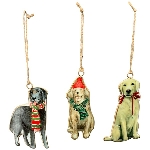 HundeHänger LesFleurs, bunt, Metall, 6x0,5x11 cm, 4x0,5x11 cm