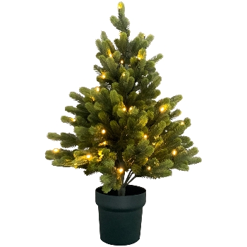 TannenBaum mit LED ArtificialNature, grün, 70 cm