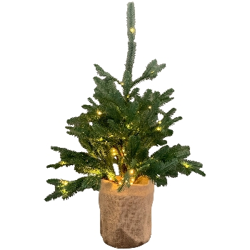 TannenBaum mit LED ArtificialNature, grün, 90 cm