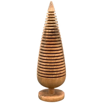 TannenBaum Dost, natur, Holz, 9x9x29,5 cm