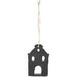 HausHänger Sobre, schwarz, Alu, 6x0,5x8,5 cm