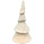 TannenBaum Dazz, creme, Alu, 9,5x9x18,5 cm