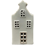 LED Haus CœuR, weiß, Porzellan, 8,6x8,1x17,2 cm