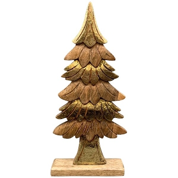 TannenBaum Dost, Holz, 6x6x42 cm