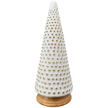 TannenBaum Vitreous, Glas/Holz, 15x15x42 cm