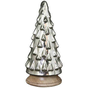 TannenBaum Vitreous, Glas/Holz, 12x12x26 cm