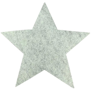 SternPlatzSet RUNT, Filz, 35x35x0,3 cm