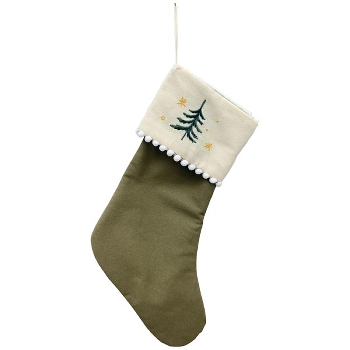 WeihnachtsStrumpf Cussin, Baumwolle, 25x2x45 cm