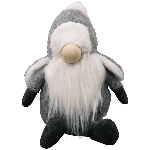 Santa RUNT, grau, Stoff, 19x14x25 cm