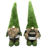 Wichtel Gnom RUNT, grün, Stoff, 14x11x41 cm