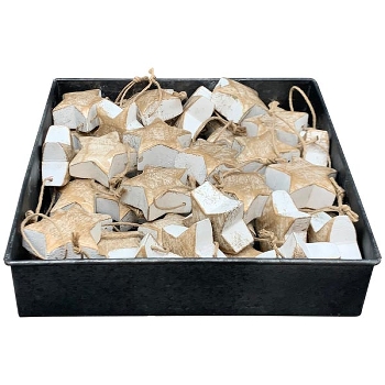 SternHänger Dost, Holz, 5x2x5 cm