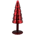 TannenBaum Vitreous, rot, Glas, 9x9x26 cm