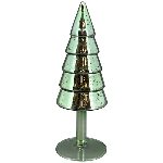 TannenBaum Vitreous, grün, Glas, 9x9x26 cm