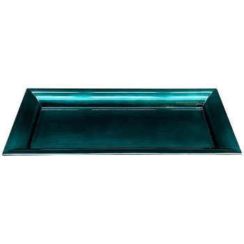 Platzteller AVOIR, dunkelgrün, PP, 28x0,1x12 cm