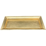 Platzteller AVOIR, gold, PP, 28x0,1x12 cm