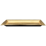 Platzteller AVOIR, gold, PP, 36x0,1x17 cm