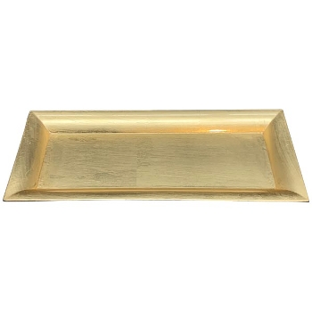 Platzteller AVOIR, gold, PP, 36x0,1x17 cm